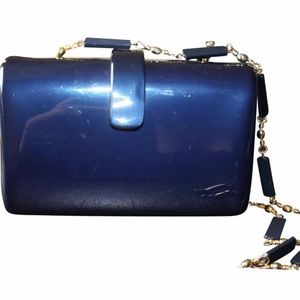 COLOMBO Italy Blue resin shoulder bag